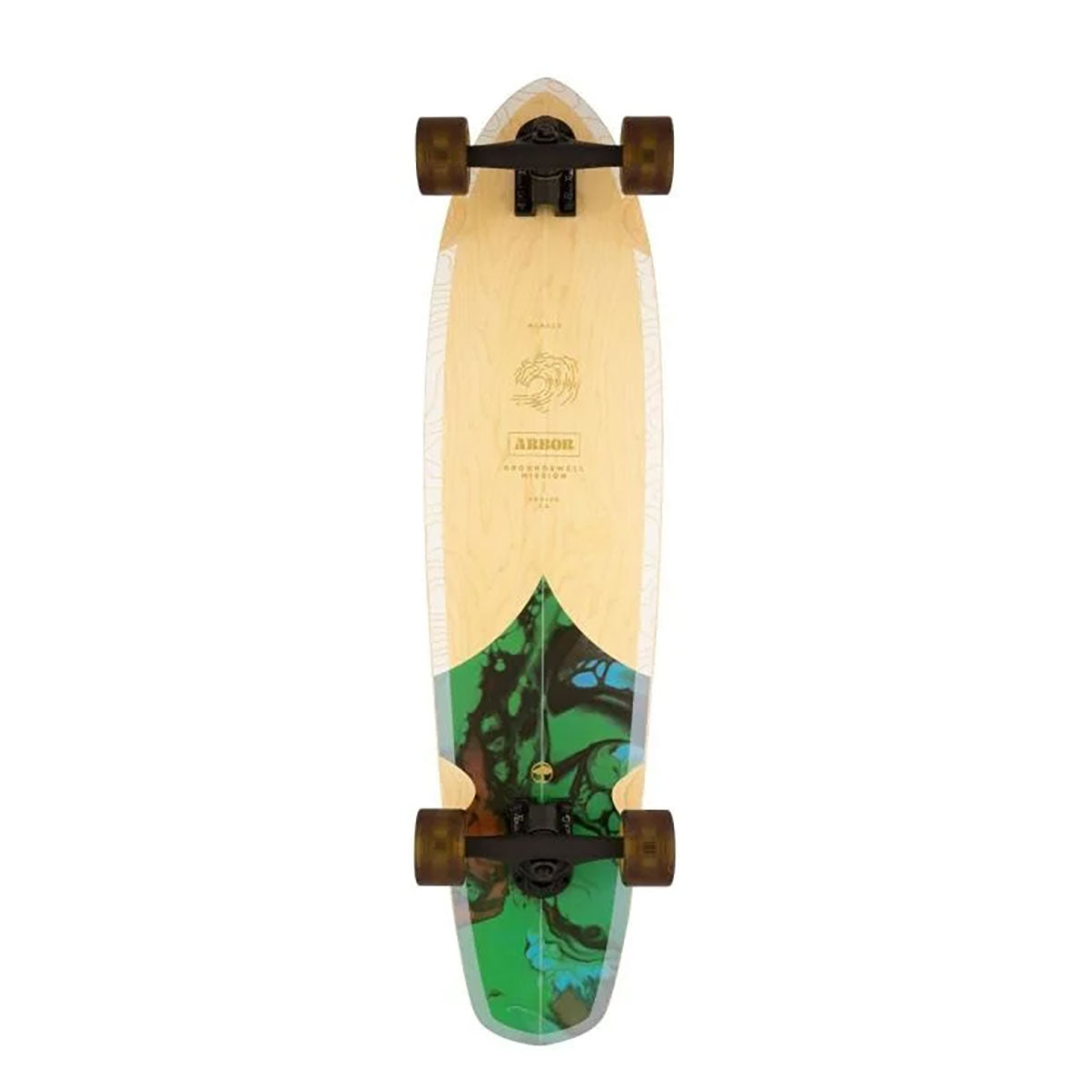 Arbor Groundswell Mission 35 Complete Longboard 35 inch - Palissander