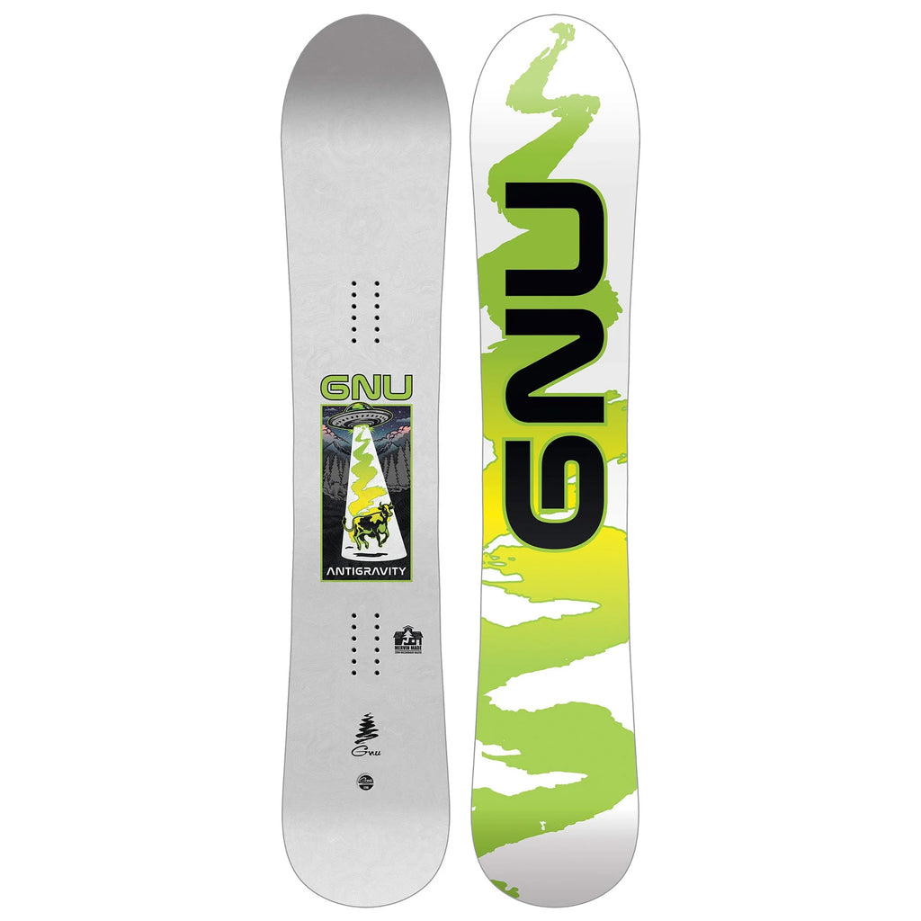 Gnu Antigravity Snowboard 159 cm Wide 2026/2027 - All Mountain Directional Camber