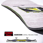 Gnu Antigravity Snowboard 159 cm Wide 2026/2027 - All Mountain Directional Camber