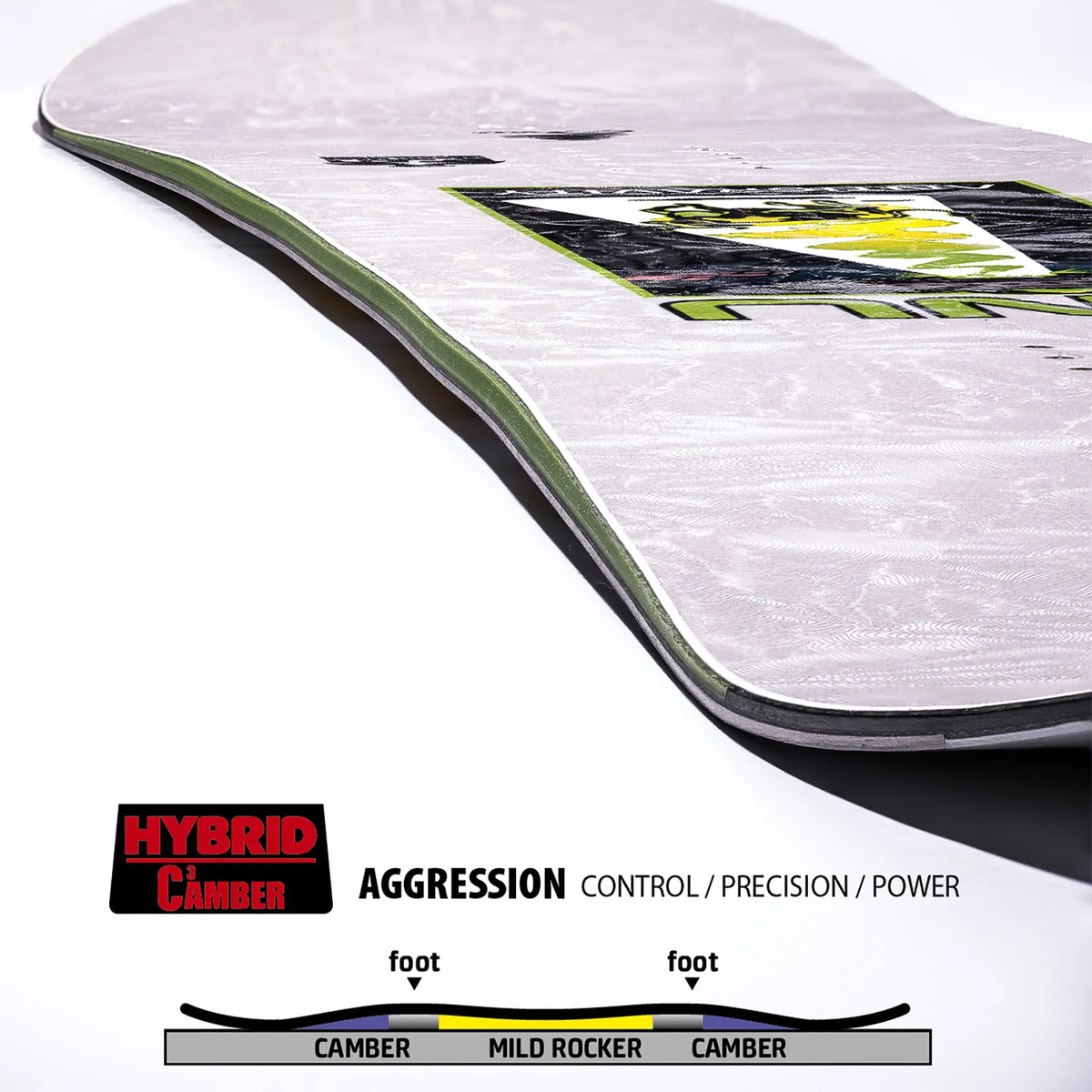 Gnu Antigravity Snowboard 159 cm Wide 2026/2027 - All Mountain Directional Camber