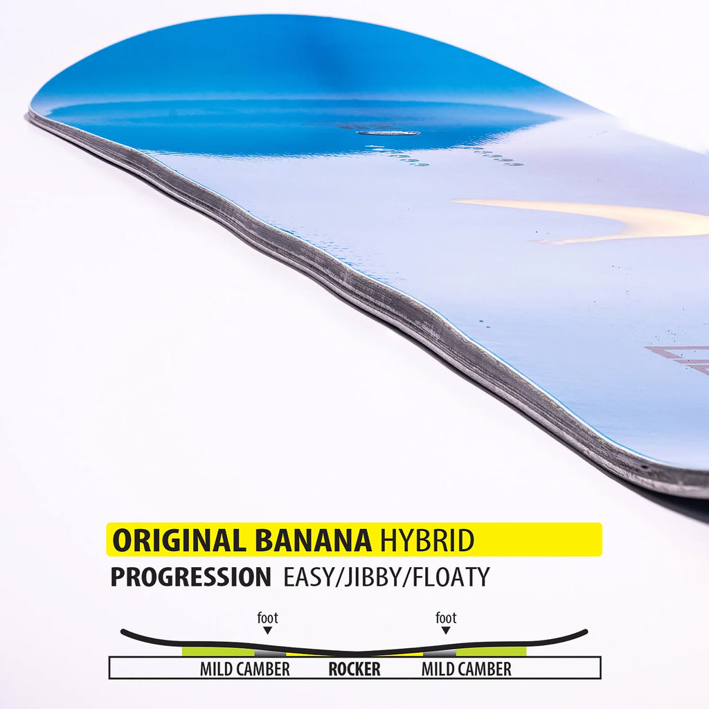Lib Tech Skate Banana Snowboard 156 cm 2026/2027 - Freestyle All Mountain Twin Hybrid Rocker