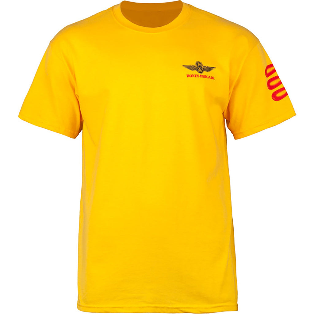 Powell Peralta Bones Brigade Bomber T-shirt - Gold (Maat L)