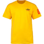 Powell Peralta Bones Brigade Bomber T-shirt - Gold (Maat L)