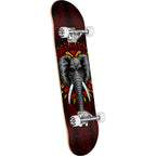Powell Peralta Mike Vallely Elephant Black Burgundy Complete Skateboard 8.0 inch