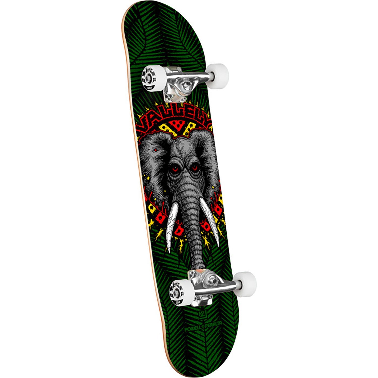 Powell Peralta Mike Vallely Elephant Green Complete Skateboard 7.5 inch