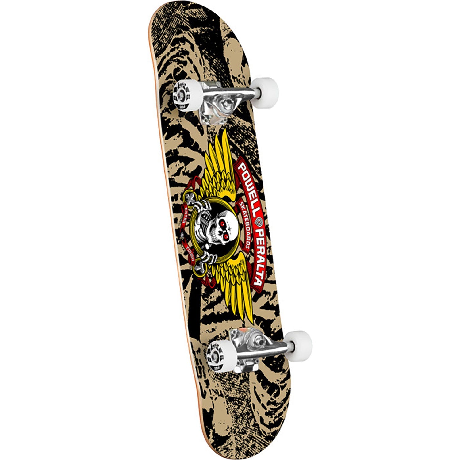Powell Peralta Winged Ripper Khaki Black Complete Skateboard 8.0 inch