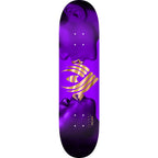 Powell Peralta Kiss 8.38" Purple / Gold Foil FLIGHT® skateboard deck