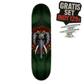 Powell Peralta Deck - Mike Vallely Elephant - Green - 7.5" (Birch)