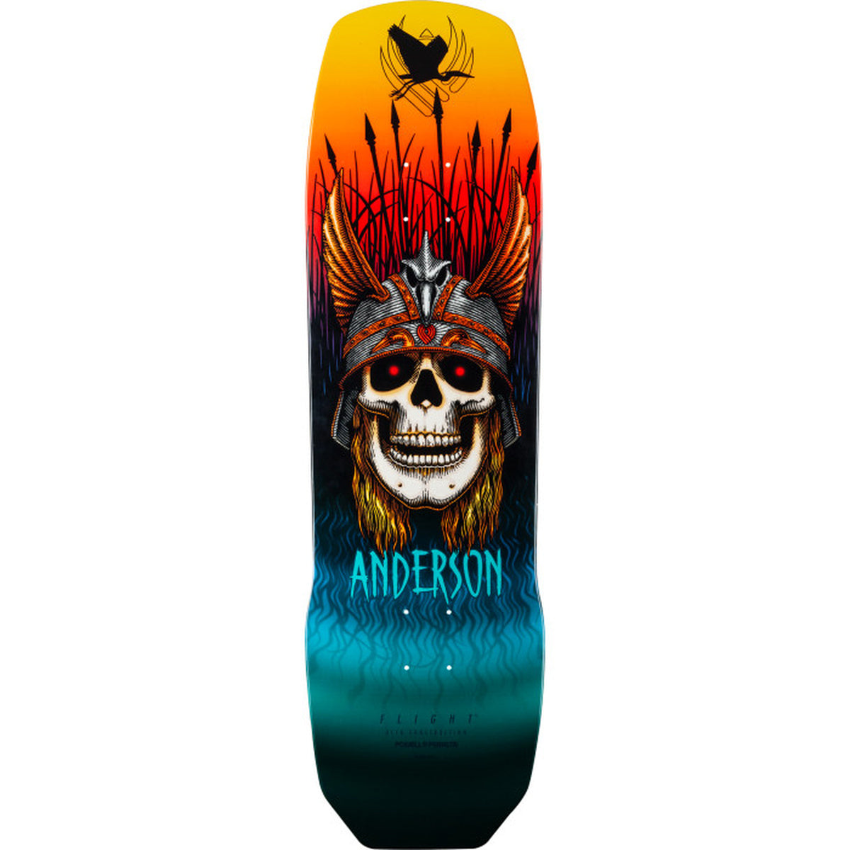 Powell Peralta Pro Andy Anderson Heron FLIGHT® Shape 290 32.8" skateboard deck