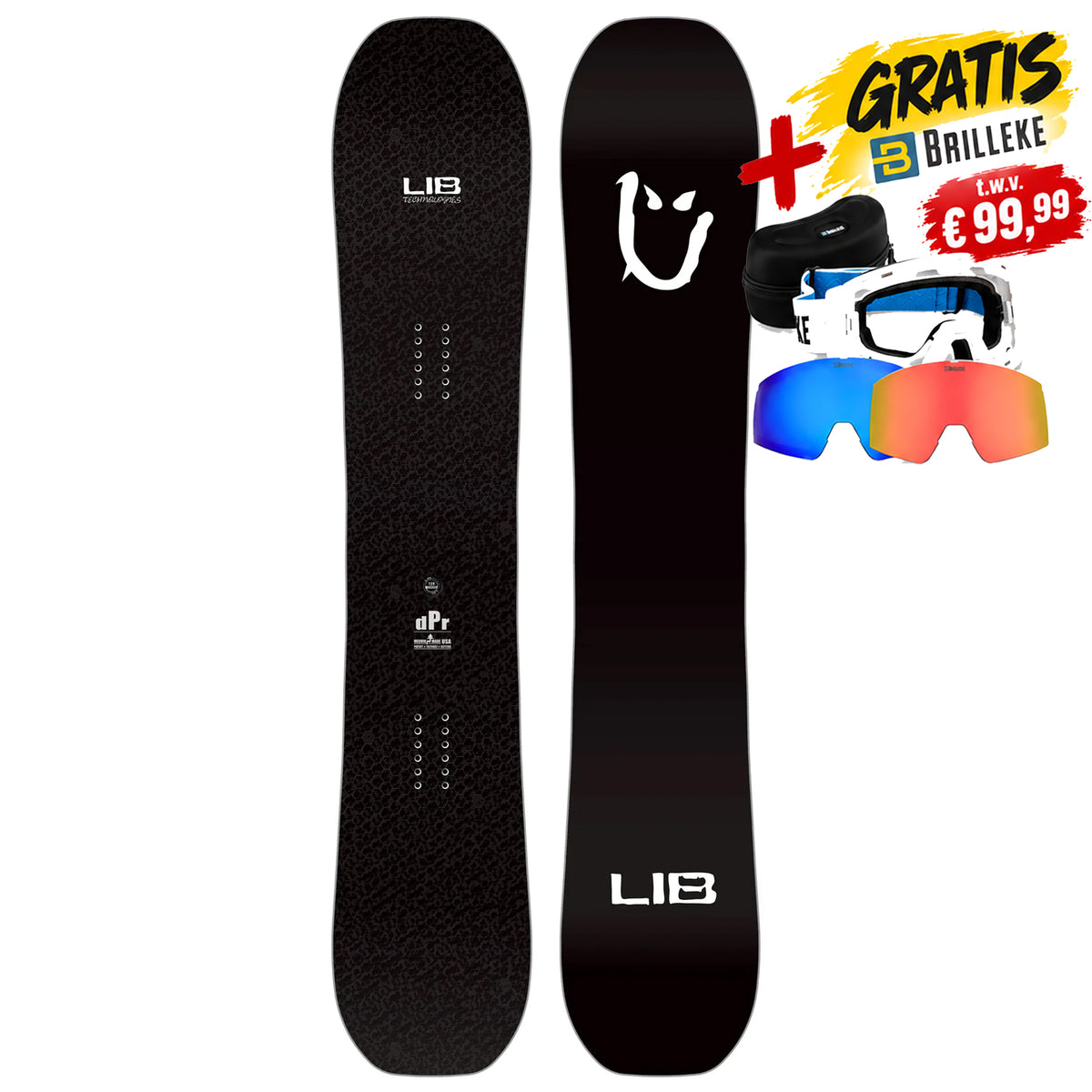 Lib Tech DPR Snowboard 158 cm 2026/2027 - All Mountain Directional Twin Camber
