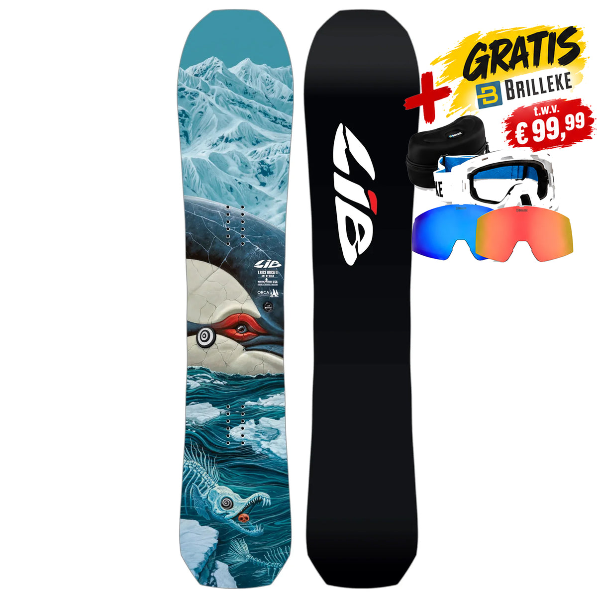 Lib Tech Orca II Snowboard 156 cm 2026/2027 - Travis Rice All Mountain Directional Freeride