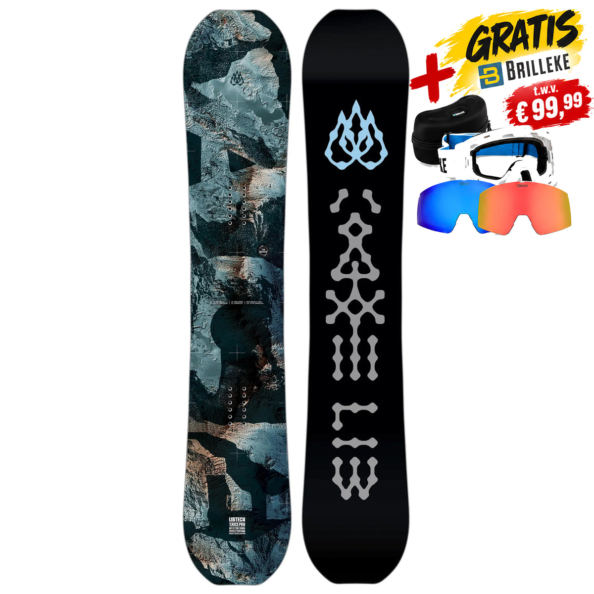 Lib Tech T.Rice Pro HP Snowboard 159 cm 2026/2027 - Travis Rice Freestyle All Mountain Twin