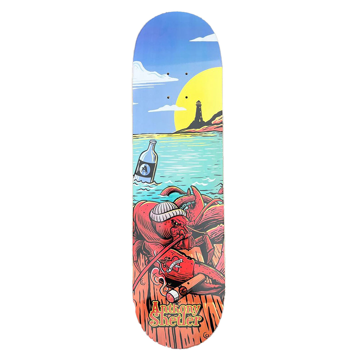 All I Need Lobster Skateboard Deck 8.25"