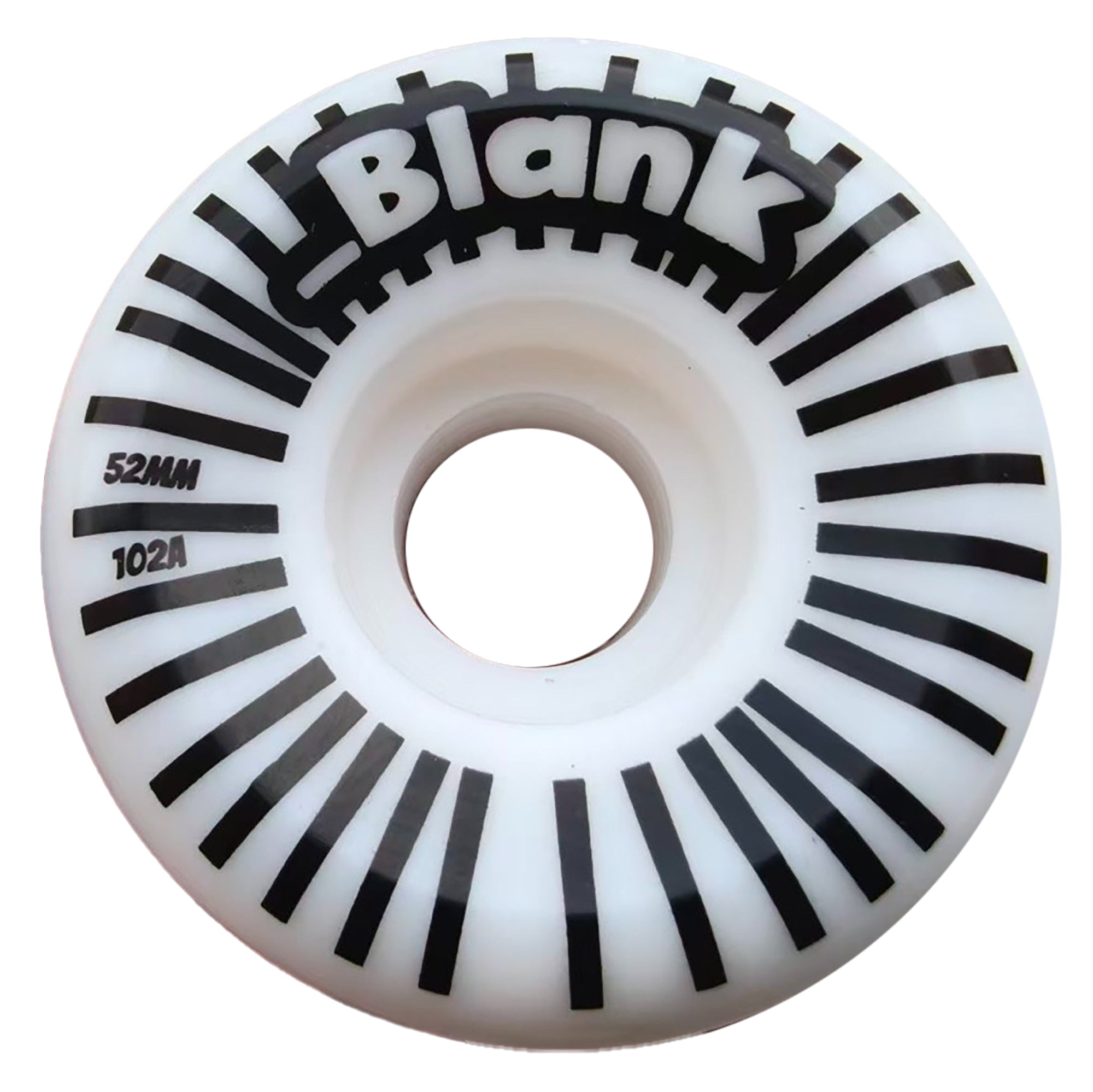 _blank Skateboard Wielen 52 mm 102A - Set van 4