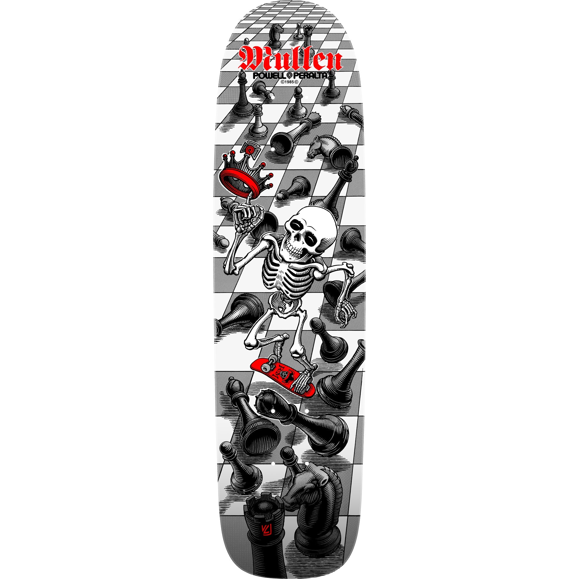 Powell Peralta Bones Brigade Mullen 17th serie - 7.4" x 27.625" - 7-ply maple skateboard deck