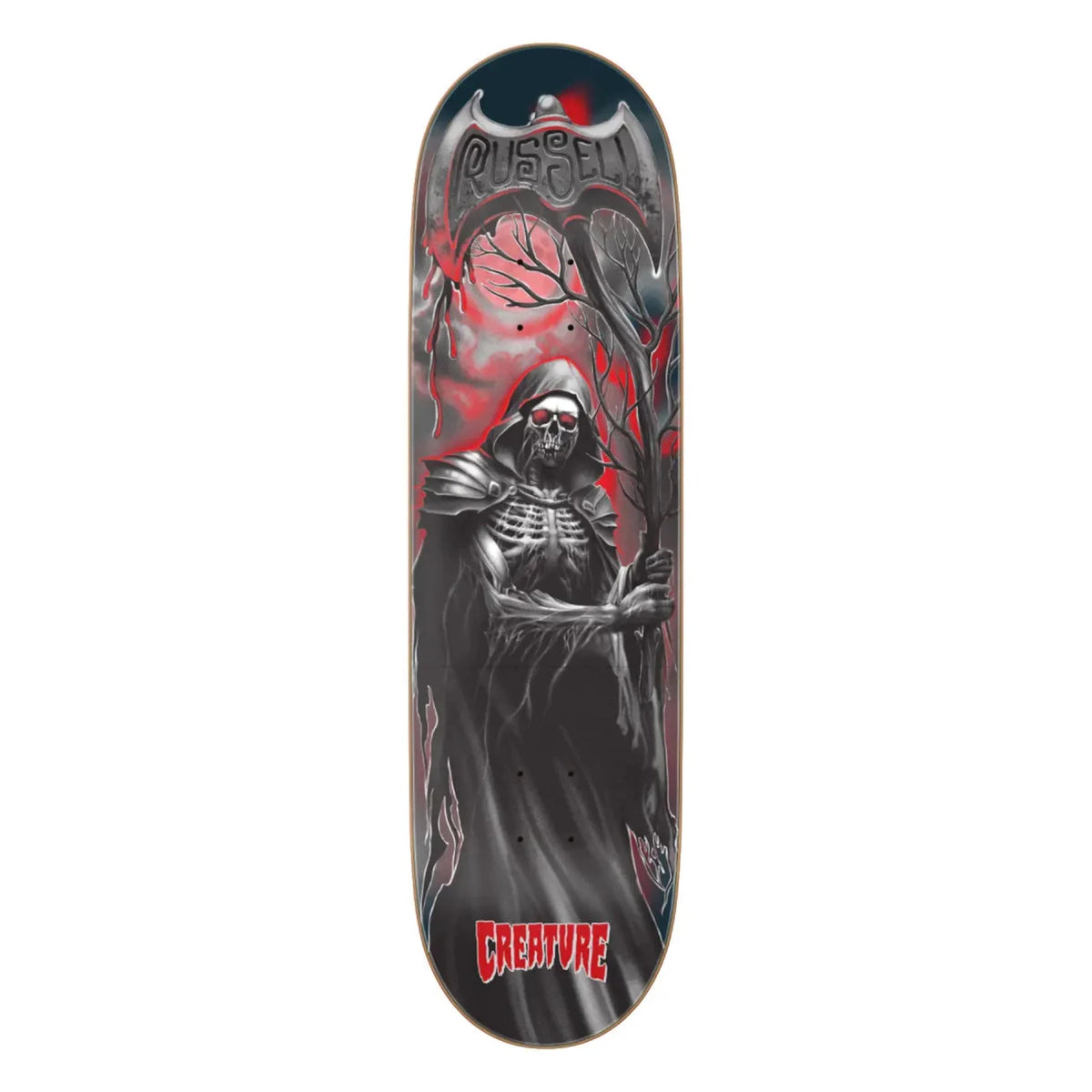 Creature Metal XX Series Russell 8.6 skateboard deck