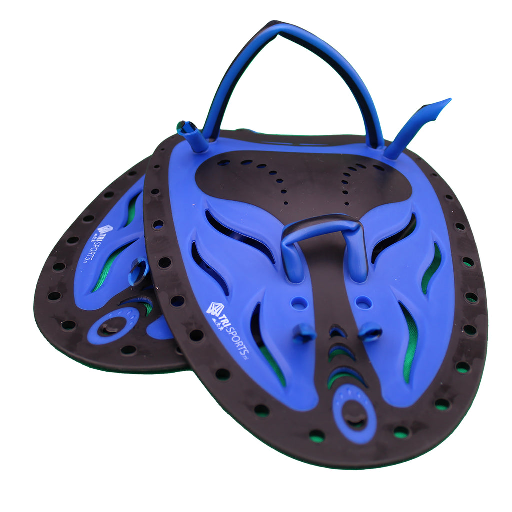 Handpaddles Blauw - Zwempaddles voor Zwemtraining