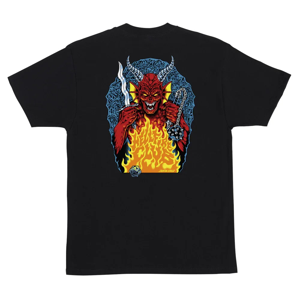 Santa Cruz Stranger Things Hellfire Pit T-Shirt