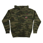Santa Cruz - Stranger Things Demogorgon Dot Hoody - Forest Camo / L