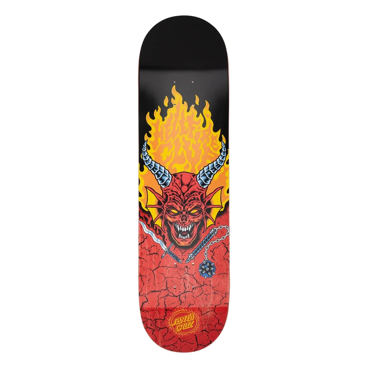 Santa Cruz - Stranger Things Hellfire Club 8.25in x 31.80in skateboard deck