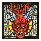 Santa Cruz - Stranger Things Hellfire Club 8.25in x 31.80in skateboard deck