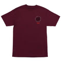 Santa Cruz - Stranger Things Hellfire Pit T-Shirt - Maroon / L