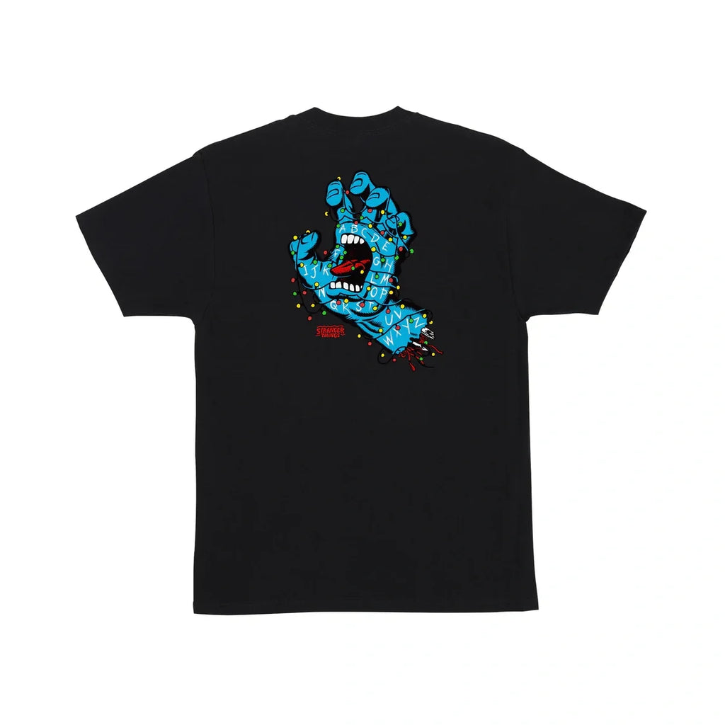 Santa Cruz Stranger Things Screaming Lights T-Shirt