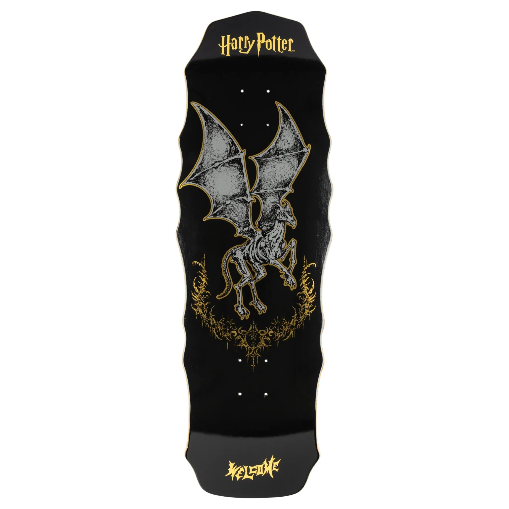 Welcome Skateboards - collab Harry Potter / Thestral 10.0 skateboard deck