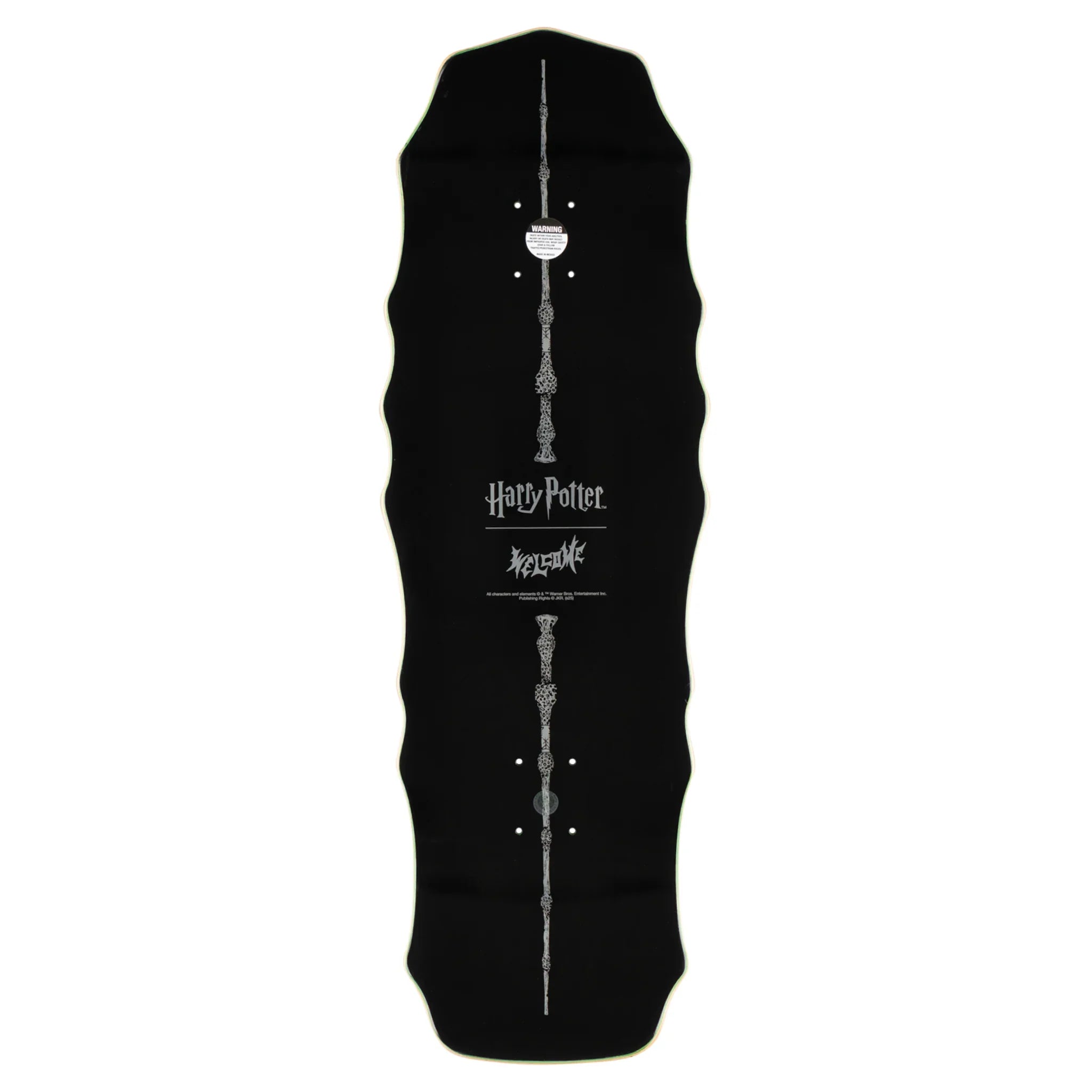 Welcome Skateboards - collab Harry Potter / Thestral 10.0 skateboard deck