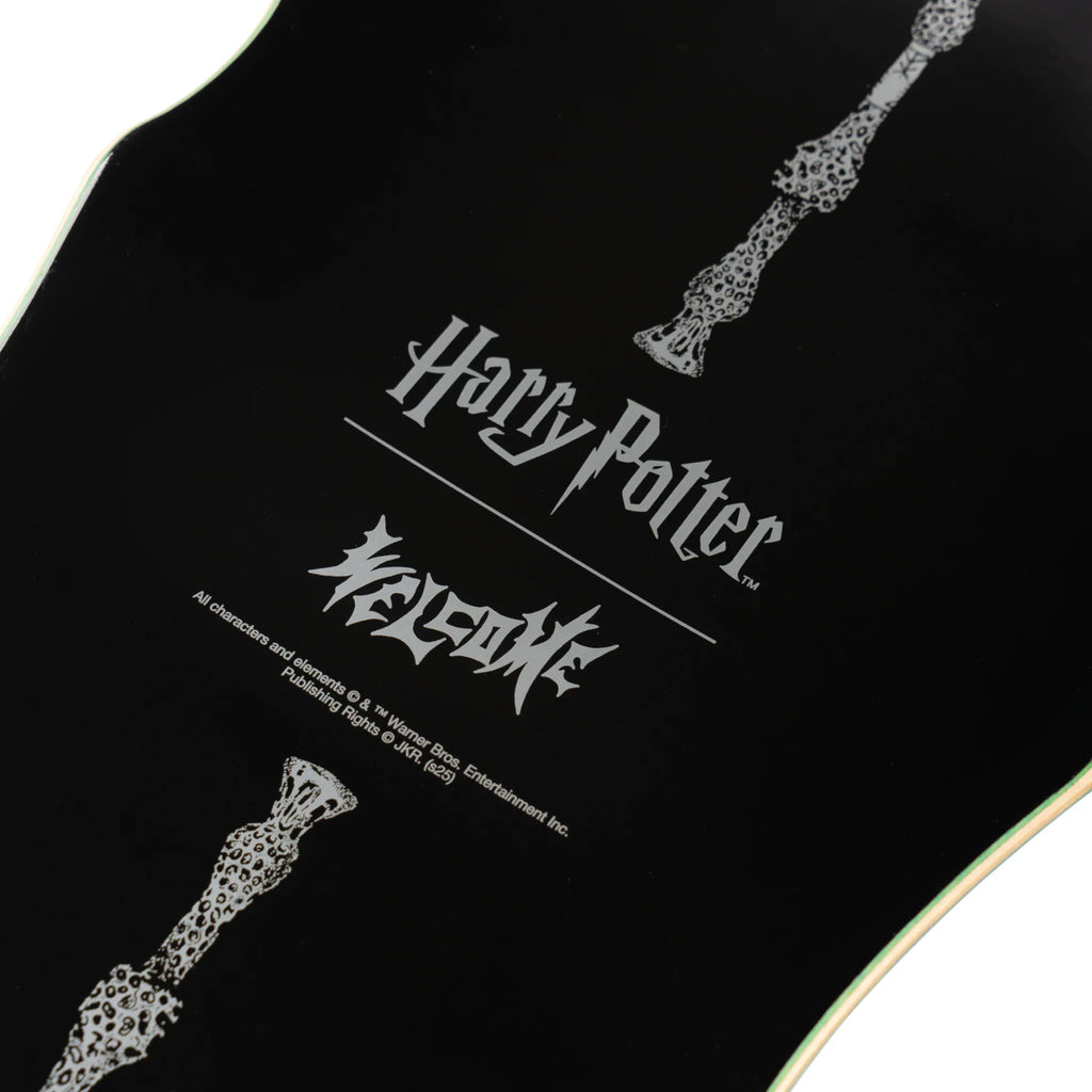 Welcome Skateboards - collab Harry Potter / Thestral 10.0 skateboard deck